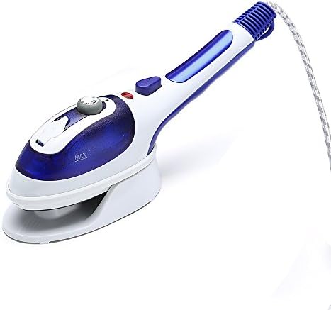Garment Steamer,Merkmak Handheld Portable 100ML 5-in-1 Household 800w Fast Heat-up Steaming with Ceramic Soleplate and Brush Iron Steamer for Clothes Travel Handheld Fabric
