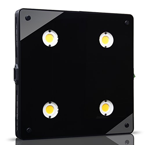 LED Grow Light, CANAGROW 360W COB Full Spectrum LED Grow Lights for Indoor Plants Vegetables, Flowers, Ultra-Thin No-Fan LED Plant Grow Lights for Hydroponics, Organic Soil All-Stage Growth