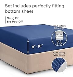 Full 400 Thread Count Cotton Fitted Sheet - Hotel