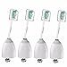Sonifresh Sonicare Replacement Heads - Toothbrush Heads For Philips Sonicare E-Series HX7002,4 Pack