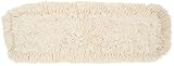 AmazonBasics Dust Mop Head Replacement, Cotton, 24 Inch, 6-Pack