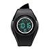 Kids Watch Waterproof Children Electronic Watch - Lighting Watch 50M Waterproof for Outdoor Sports,LED Digital Stopwatch with Chronograph, Alarm,Time Window Child Wrist Watch for Boys, Girls (Black)