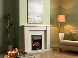 Dimplex Clement Optiflame Electric Fire Black LED Flame 9cm Inset 2kW Fan Heater view 10