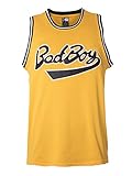 MOLPE 'BadBoy' #72 Smalls Basketball Jersey S-XXXL Yellow, 90S Hip Hop Clothing for Party, Stitched Letters and Numbers