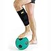Yosoo Calf Brace Adjustable Shin Splint Support Sleeve Leg Compression Wrap for Pulled Calf Muscle Pain Strain Injury, Swelling, Fits Men and Women, Black