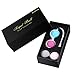 Tivinity Kegel Balls Exercise Weights Kit (4-Piece Set) Ben Wa Balls Kegal Weights to Strengthen & Tighten Pelvic Floor, Post-Pregnancy Bladder Control | Premium Silicone |