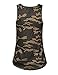ASMAX haoduoyi Women's Irresistible Floaty Swing Tank Military Camo Vest (XL)