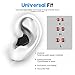 Wireless Earbuds, Touch Control Dual Bluetooth Earbuds 12H Playtime Stereo Noise Cancelling Wireless Headphones V4.2 with Charging Box Deep Dream