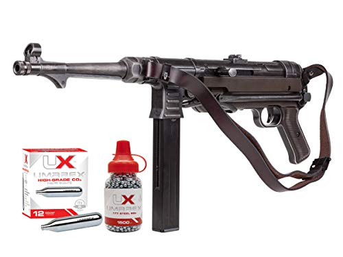 Umarex Weathered MP40 Full Auto CO2 Submachine BB Gun Bundle