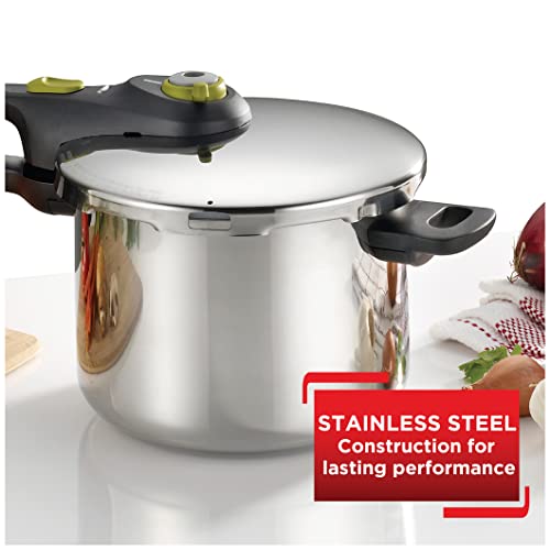 Tfal Ultimate Stainless Steel Pressure Cooker 6.3 Quart Induction