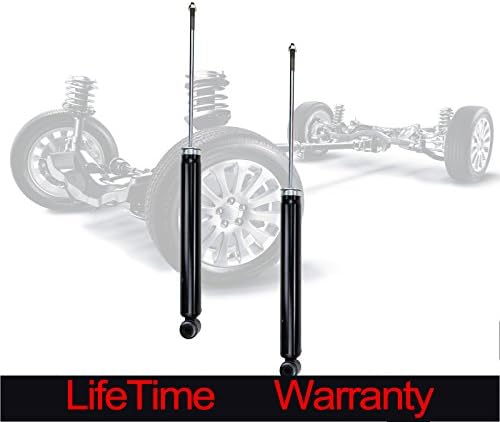 Alxiang Brand New Set of 2 Rear Right+Left Suspension Gas Strut Shock Absorber Fit BMW E46 320i / 323i Sedan / 325i Sedan / 328i / 330i