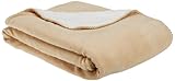 American Kennel Club Pet Throw, Tan, 40