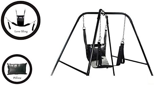 FDNWQ TSHIRT Sexxj Toys Top Quality Two Layers Leather Sling Sexxj Hammock Sexxj Swing Chair Leather Bed Hammock and Pillow adulllt Game Sexxj Toy 320