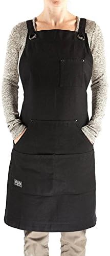 Hot Mens Womens Black Dishwasher Apron Waterproof for Men Women Chef, Black Commercial Restaurant and Home Kitchen