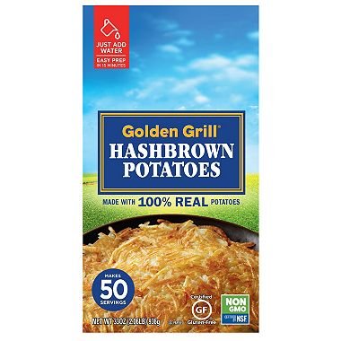 Golden Grill Premium Hashbrown Potatoes 33 oz. A1
