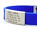 Road ID Bracelet - Official ID Wristband - Silicone Clasp Identification Bracelet and Sport ID for Athletes