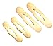 Styla Hair Magic Hair Bun Maker 4 Pack (2 Small, 2 Large) Foam Sponge Buns Shaper Accessories Strong Flexible Reusable Bun Twister for Updo’s, Ballet Buns, French Twist, Waves & more! (Blonde)