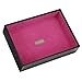 | 25% off | Stackers | Jewelry Box | classic black & pink velvet deep stacker