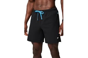 Fabletics Men's The One Short, Training, Swimming, Lightweight, Quick-Dry, Zip Pocket, Stretch Woven