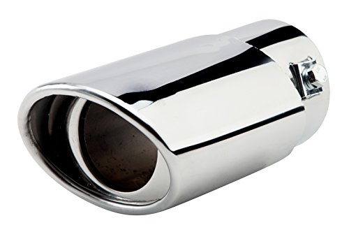 Oda 63mm Inlet Dia Exhaust Tips Stainless Steel Car Exhaust Muffler Modified Tailpipe A143 Oblique Mouth Oval
