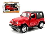 2014 Jeep Wrangler Red 1/32 by Jada 97313
