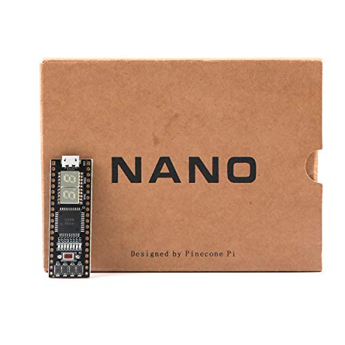 PinecenePi Nano Development Board, 51 MCU 8051 Single-Chip Development Board, STC8A8K64S4A12 64KB Flash RTC CH340N Onboard,2.0~5.5V Supply(Built-in LDO) Support IAP EEPROM for Maker DIY