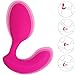 Dual Motor G-Spot Stimulator Anal Vibrator with Wireless Remote Sex Toy for Male Female Couples Silicone Clitoris Vagina Prostate Massager (Rose)thumb 1