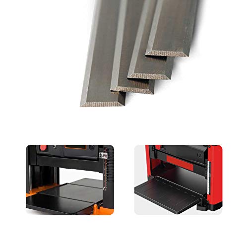 Planer Blades Knives Set JESTUOUS 121/2 Inch HSS Replacement for Delta