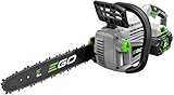 Ego 16 in. 56-Volt Lithium-Ion Cordless Chain Saw Included 5.0 Ah battery