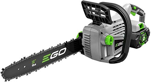 Ego 16 in. 56-Volt Lithium-Ion Cordless Chain Saw Included 5.0 Ah battery