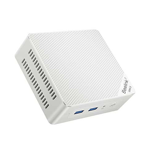 Beelink MINIS 12 Mini PC with Processor N95 (4C/4T), 16G DDR4/500G SSD 4K UHD, Dual HDMI Ports, WiFi5, BT4.2 Gigabit Ethernet Micro Computer Support Auto Power On, WOL