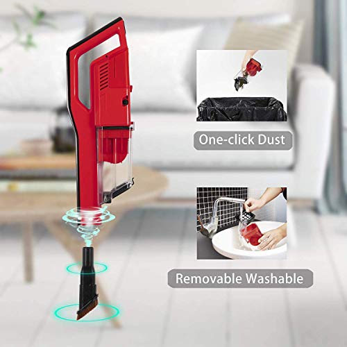 Magicelec Upright Cordless Vacuum Cleaner,Powerful Suction,Rechargeable