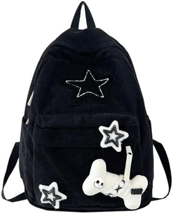 Amazon.com: KANGDAWEI Cute Star Denim Backpack, Grunge Y2K Vintage