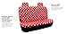 FH Group FB115102 Polka Dot Seat Covers (Polka Dot) Front Set with Gift - Universal Fit for Cars Trucks and SUVs (RED-FULLSET)
