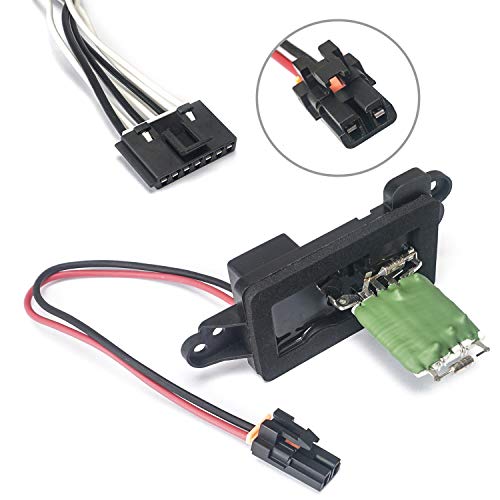 HAVC Blower Motor Resistor Harness,ac Fan Resistor Fan Speed Blower Replaces 89018596, 973-405, 15-81086, 22807123 for Chevy Chevrolet Suburban Silverado GMC Sierra - Thumbnail 3