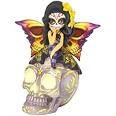 Gallery Marketing Group The Hamilton Collection Jasmine Becket-Griffith Spirit of The Inspiring Hope Glow in The Dark Sugar Skull Decor