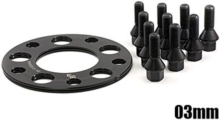 MACHT SCHNELL COMPETITION WHEEL SPACER KIT E46 E9X E60 E8X - 03MM (12mm x 1.5)