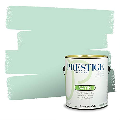 PRESTIGE Paints Interior Paint and Primer In One, 1-Gallon, Satin, Comparable M…