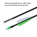 ANTSIR 30 Fiberglass Archery Target Arrows- Practice Arrows for Kids Youth or Begineers on Recurve Bow Long Bow Traditional Bow (Green Vanes Pack of 12)