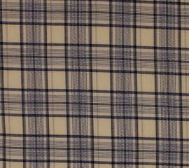 2 Yards Bolt of Fraser Cotton Stretch Twill Plaid Shirting Fabric By the Yard