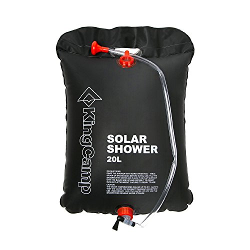 KingCamp Portable Outdoor Solar Shower Bag 20 Litre / 5.28 Gallon