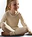 Big Boys Organic Wool Long-Sleeved Undershirt, Natural White, s. 128/8 yr