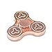 Copper Hand Spinner Toy - Fidget Focus Toy with Never-Ending Spin - Made from Highest Quality Bearings + Injection Moulding - Relieve Your ADHD and Stress at Work