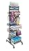 Brybelly Rolling Retail Display Merchandising Rack Store Fixture, 66
