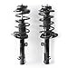 MILLION PARTS 2 Pcs Front Complete Strut Shock Absorber Assembly 172257 172258 fit for ford 2006 2007 2008 2009 2010 Focus