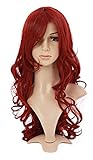 MapofBeauty Charming Synthetic Fiber Long Wavy Hair Wig Women's Party Full Wig