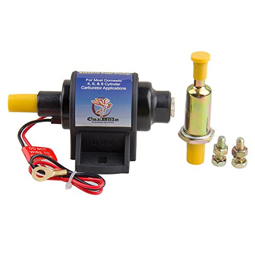 Big-Autoparts Universal Electric Gasoline External Fuel Pump Carburetor Domestic 4-7PSI 35 GPH 12V