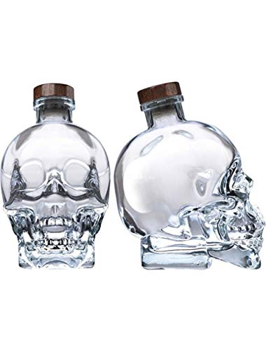 VODKA 3 Liter Textform Flasche 6 Original Gläser – Bild 4
