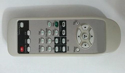 YODA MALL Brand New High Quality Generic General Universal Compatible Replacement Projector Remote Control Fit For US EPSON Projector EMP-1705 180 Days Warranty