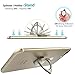 Finger Ring Stand, Sinopuren Phone Ring Holder : Universal Cell Phone Cradle Kickstand for iPhone Xs Max Xr X 8 7 6 6s Plus 5s, Samsung S9 S8 S7, All Android Smartphone - Silver